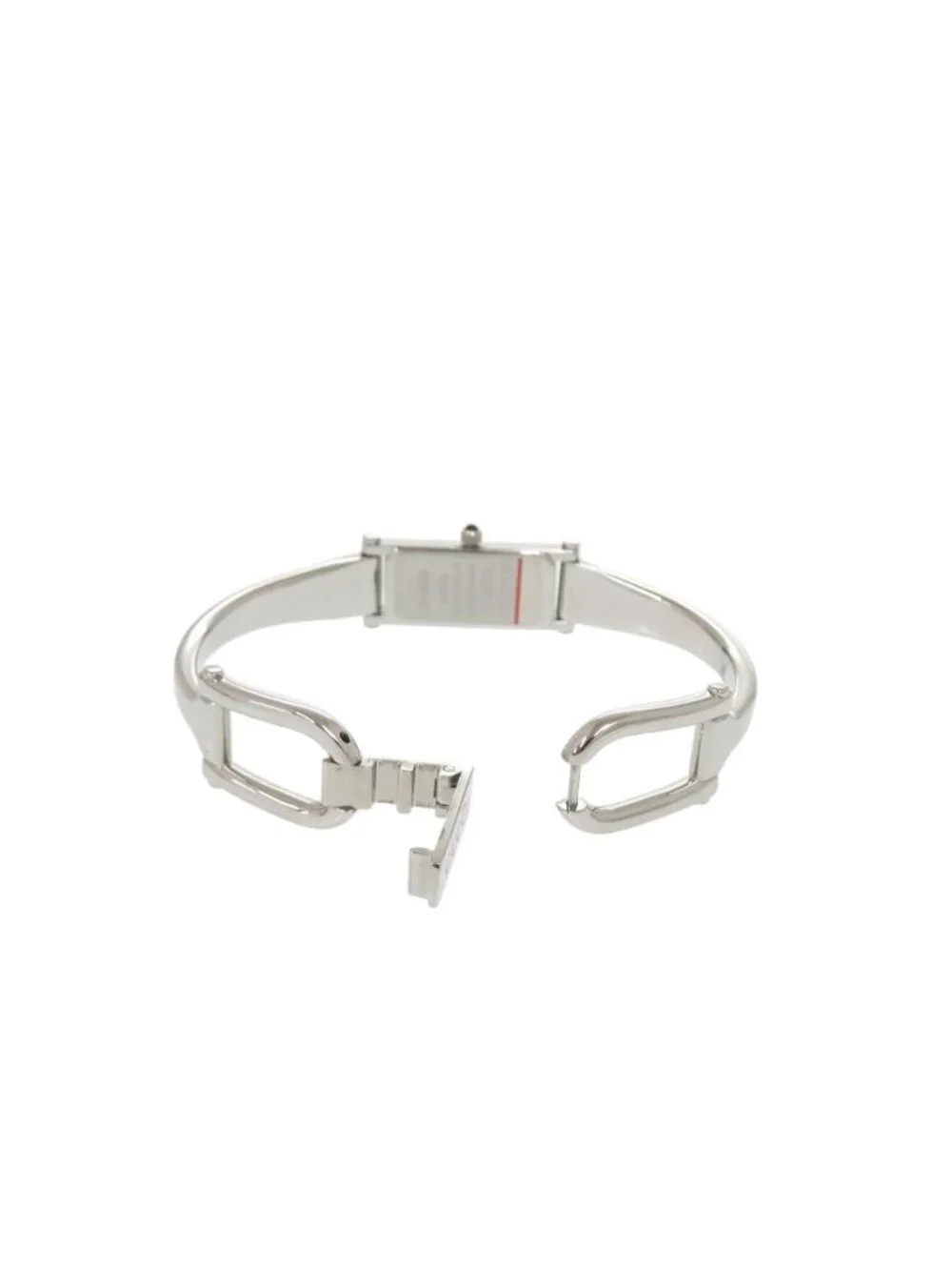 Gucci Floral Pattern SS Gold Silver Quartz Watch